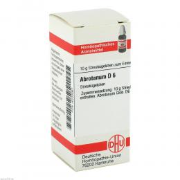 Ein aktuelles Angebot für ABROTANUM D 6 Globuli 10 g Globuli Homöopathische Einzelmittel - jetzt kaufen, Marke DHU-Arzneimittel GmbH & Co. KG.