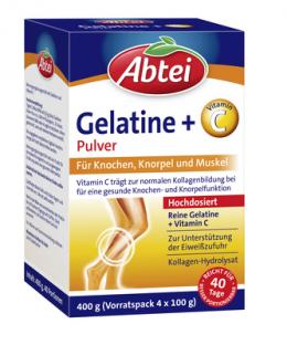 ABTEI Gelatine Plus Vitamin C Pulver 400 g