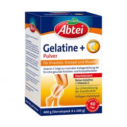 Ein aktuelles Angebot für ABTEI Gelatine Plus Vitamin C Pulver 400 g Pulver Nahrungsergänzungsmittel - jetzt kaufen, Marke Omega Pharma Deutschland GmbH.
