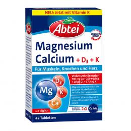 ABTEI Magnesium Calcium+D+K Tabletten 42 St Tabletten