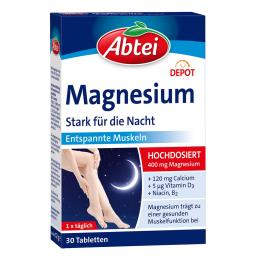 ABTEI Magnesium Stark für die Nacht Depot Tabl.TF 30 St Tabletten