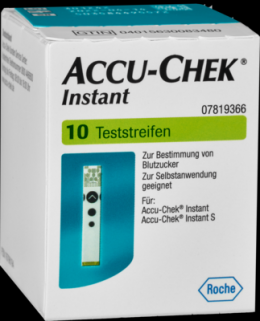 ACCU-CHEK Instant Teststreifen 1X10 St