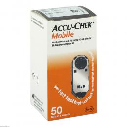 ACCU Chek Mobile Testkassette Plasma II 50 St Teststreifen