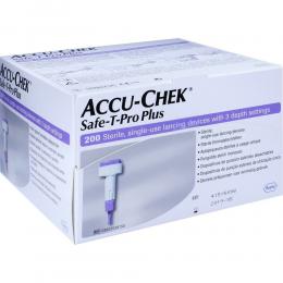 ACCU CHEK Safe T Pro Plus Lanzetten 200 St Lanzetten
