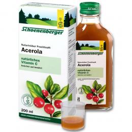 ACEROLA SAFT Schoenenberger 200 ml Saft