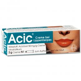 Acic Creme bei Lippenherpes 2 g Creme