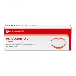 Ein aktuelles Angebot für ACICLOVIR AL CREME 2 g Creme Lippenherpes - jetzt kaufen, Marke ALIUD Pharma GmbH.