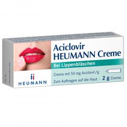 Ein aktuelles Angebot für Aciclovir Heumann Creme 2 g Creme Lippenherpes - jetzt kaufen, Marke HEUMANN PHARMA GmbH & Co. Generica KG.