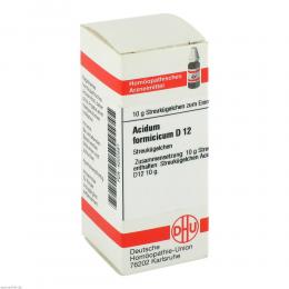 Ein aktuelles Angebot für ACIDUM FORMICICUM D 12 Globuli 10 g Globuli Homöopathische Einzelmittel - jetzt kaufen, Marke DHU-Arzneimittel GmbH & Co. KG.