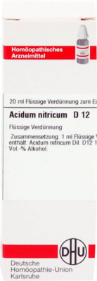 ACIDUM NITRICUM D 12 Dilution 20 ml