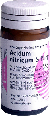 ACIDUM NITRICUM S Phcp Globuli 20 g