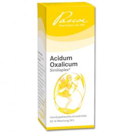 ACIDUM OXALICUM SIMILIAPLEX Tropfen 50 ml Tropfen
