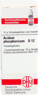 ACIDUM PHOSPHORICUM D 12 Globuli 10 g