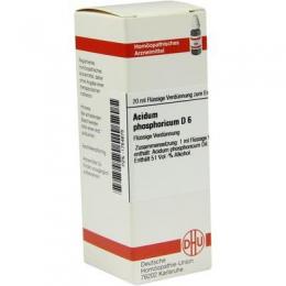ACIDUM PHOSPHORICUM D 6 Dilution 20 ml