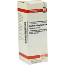 ACIDUM SALICYLICUM D 4 Dilution 20 ml