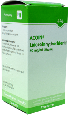 ACOIN-Lidocainhydrochlorid 40 mg/ml Lsung 50 ml