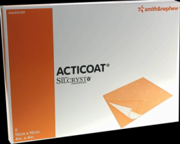 ACTICOAT 10x10 cm antimikrobielle Wundauflage 5 St
