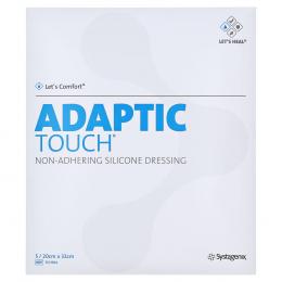 ADAPTIC Touch 20x32 cm nichthaft.Sil.Wundauflage 5 St Wundgaze
