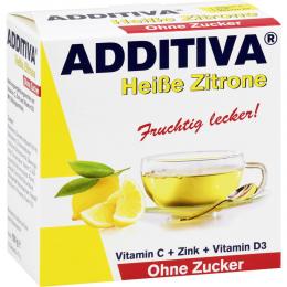 Ein aktuelles Angebot für ADDITIVA heisse Zitrone ohne Zucker Sachets 100 g Pulver Immunsystem stärken - jetzt kaufen, Marke Dr. B. Scheffler Nachf. GmbH & Co. KG.