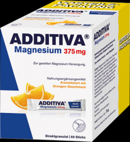 ADDITIVA Magnesium 375 mg Sticks 60 St