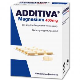 ADDITIVA Magnesium 400 mg Filmtabletten 60 St Filmtabletten