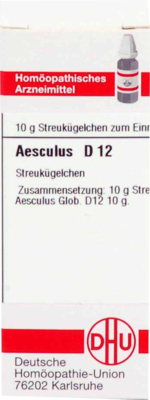 AESCULUS D 12 Globuli 10 g