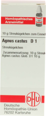 AGNUS CASTUS D 1 Globuli 10 g