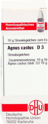 AGNUS CASTUS D 3 Globuli 10 g