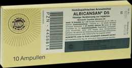 ALBICANSAN D 5 Ampullen 10X1 ml