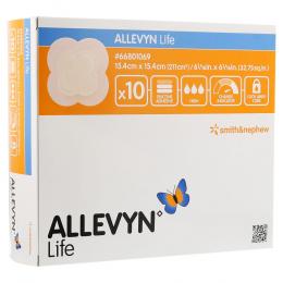 ALLEVYN Life 15,4x15,4 cm Silikonschaumverband 10 St Verband
