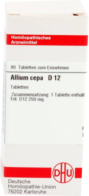 ALLIUM CEPA D 12 Tabletten 80 St