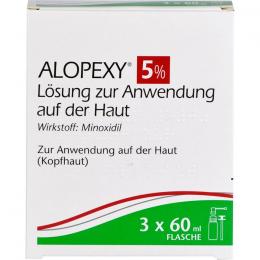 ALOPEXY 5% Lösung zur Anwendung auf der Haut 180 ml