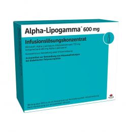 ALPHA LIPOGAMMA 600 Inf.Lsg.Konzentrat Inf.-Lsg. 10 X 24 ml Infusionslösungskonzentrat