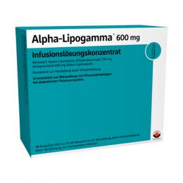 ALPHA-LIPOGAMMA 600 mg Infusionslsg.-Konzentrat 10X24 ml