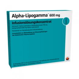 ALPHA-LIPOGAMMA 600 mg Infusionslsg.-Konzentrat 5X24 ml
