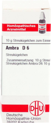 AMBRA D 6 Globuli 10 g