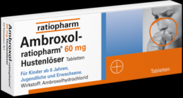 AMBROXOL-ratiopharm 60 mg Hustenlser Tabletten 100 St