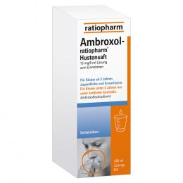 Ein aktuelles Angebot für Ambroxol-ratiopharm Hustensaft 250 ml Lösung zum Einnehmen Hustenlöser - jetzt kaufen, Marke ratiopharm GmbH.