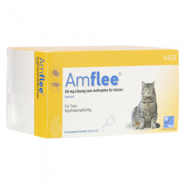 AMFLEE 50 mg Spot-on Lsung z.Auftropfen f.Katzen 30 St