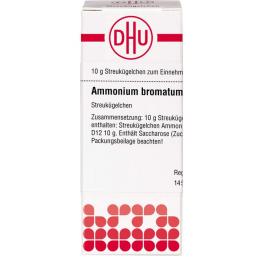 AMMONIUM BROMATUM D 12 Globuli 10 g