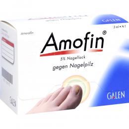 AMOFIN 5% Nagellack 3 ml Wirkstoffhaltiger Nagellack