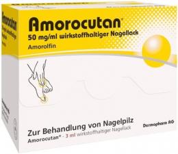 AMOROCUTAN 50 mg/ml wirkstoffhaltiger Nagellack 3 ml