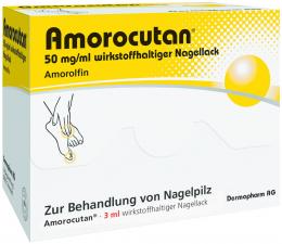 AMOROCUTAN 50 mg/ml wirkstoffhaltiger Nagellack 3 ml Wirkstoffhaltiger Nagellack