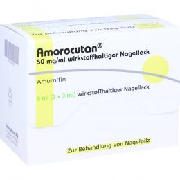 AMOROCUTAN 50 mg/ml wirkstoffhaltiger Nagellack 6 ml Wirkstoffhaltiger Nagellack
