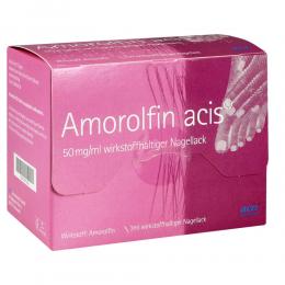 AMOROLFIN acis 50 mg/ml wirkstoffhalt.Nagellack 3 ml Wirkstoffhaltiger Nagellack