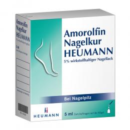 Amorolfin Nagelkur Heumann 5% wirkstoffh.Nagellack 5 ml Wirkstoffhaltiger Nagellack