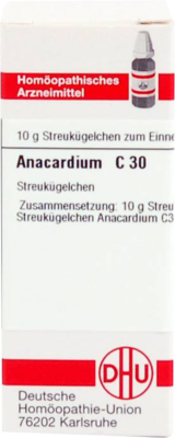 ANACARDIUM C 30 Globuli 10 g