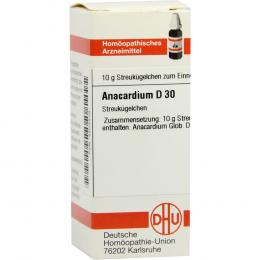 Ein aktuelles Angebot für ANACARDIUM D 30 Globuli 10 g Globuli Naturheilmittel - jetzt kaufen, Marke DHU-Arzneimittel GmbH & Co. KG.