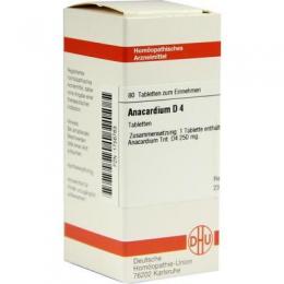 ANACARDIUM D 4 Tabletten 80 St