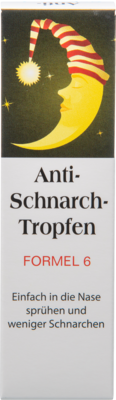 ANTI-SCHNARCH Tropfen Formel 6 30 ml